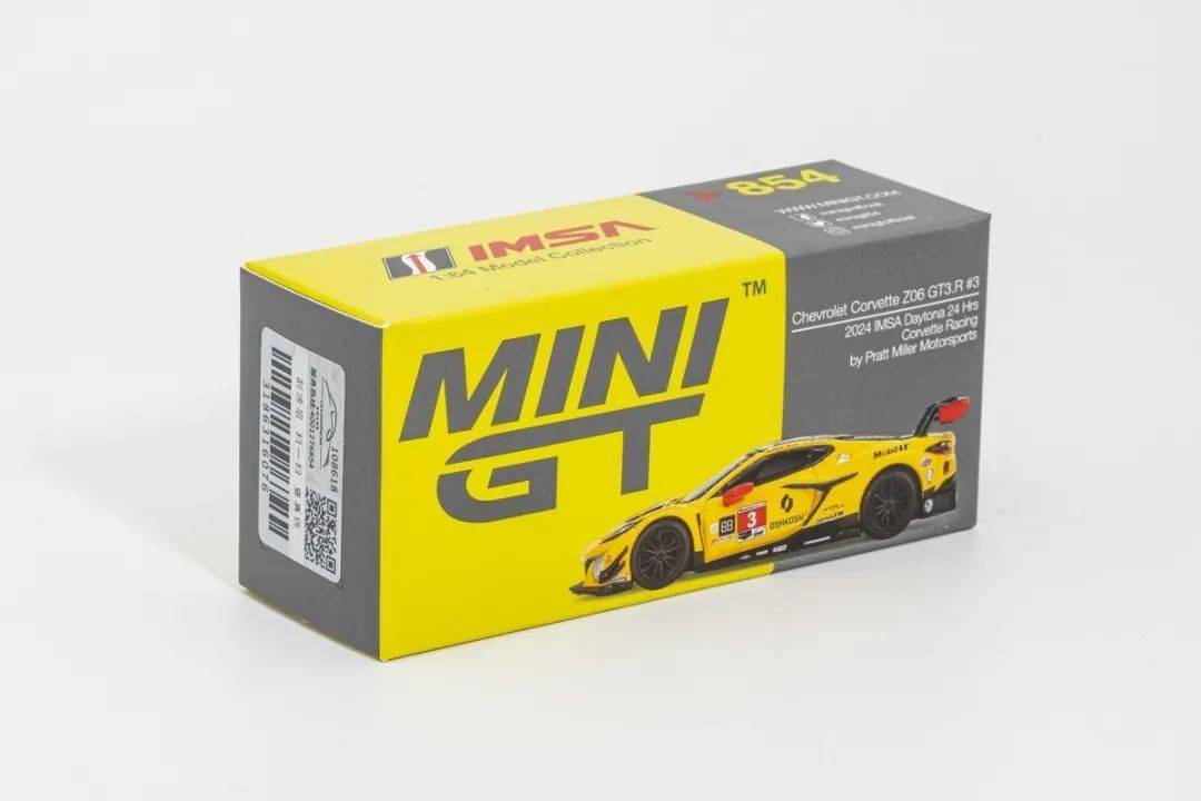 美系大V8,科爾維特Z06 GT3.R模型試玩