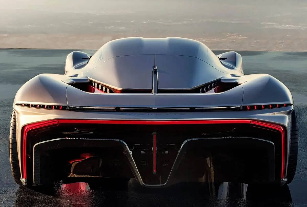 純電動超級跑車 雪佛蘭科爾維特SoCal概念車官圖發布