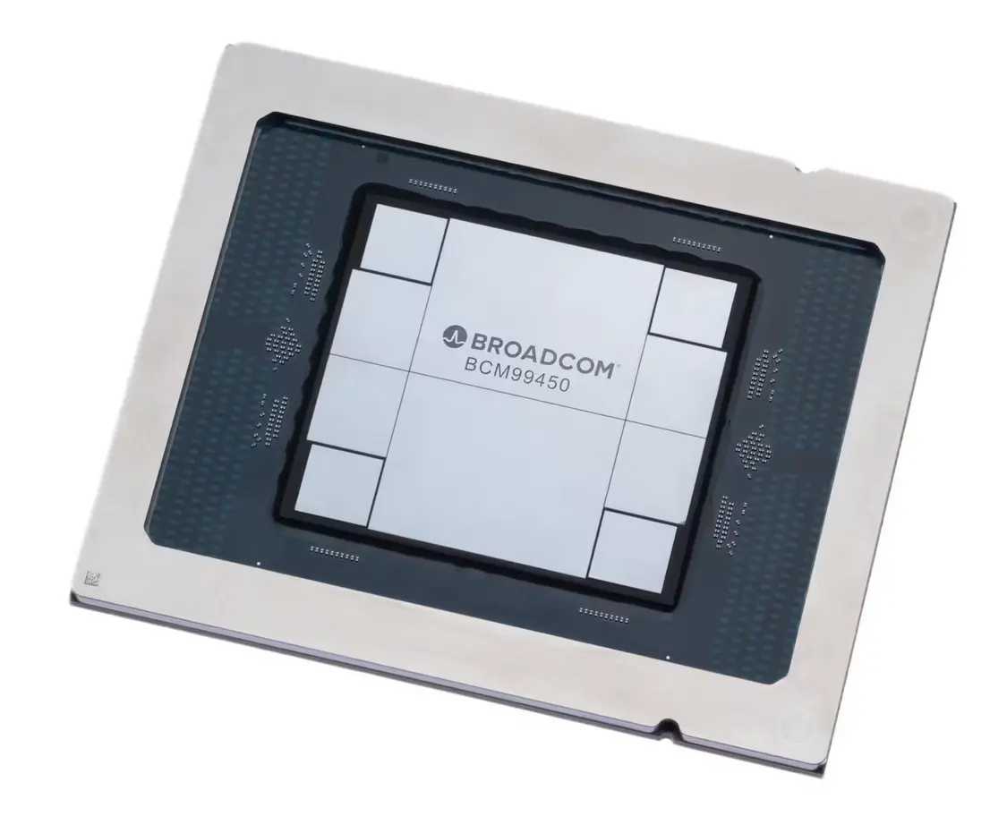 博通發(fā)布Jericho4芯片:臺積電3nm工藝,可連接超100萬顆處理器