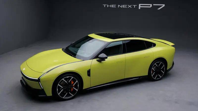 最美轎車!全新小鵬P7開啟預售,與小米SU7展開競爭