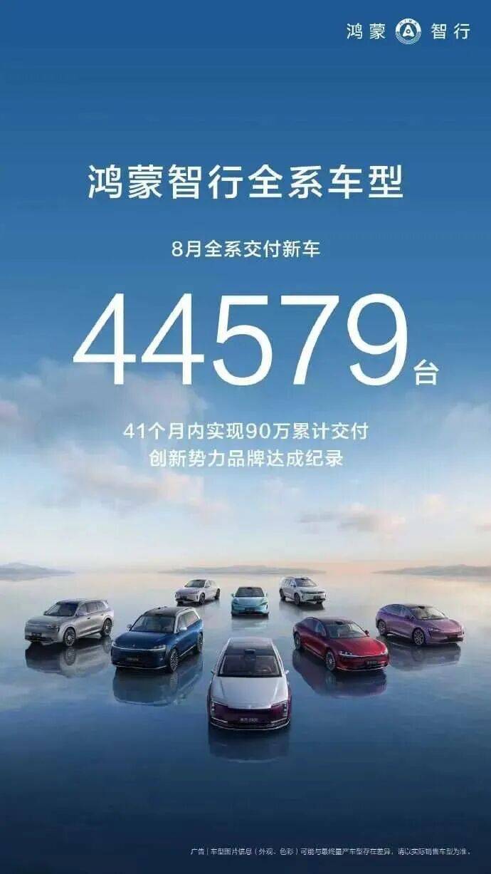 8月銷量成績出爐:比亞迪霸榜,理想掉隊