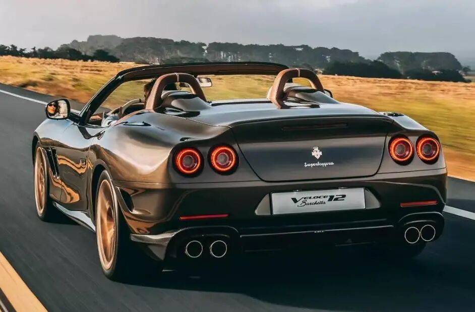 Touring Superleggera推出全新Veloce12 Barchetta,經(jīng)典法拉利550的激情重生