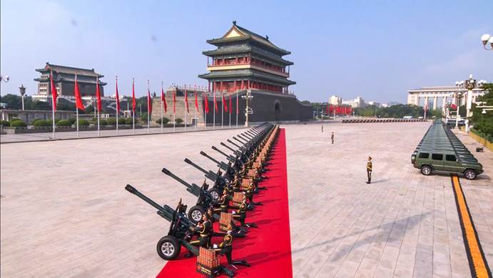 國典重器 軍工本色:北京越野護(hù)航抗戰(zhàn)勝利80周年閱兵盛典