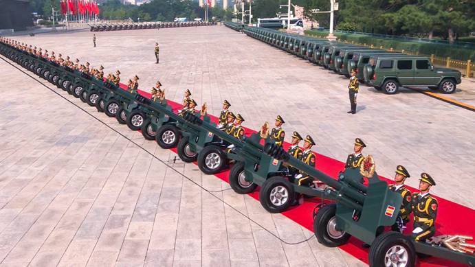 國典重器 軍工本色:北京越野護(hù)航抗戰(zhàn)勝利80周年閱兵盛典