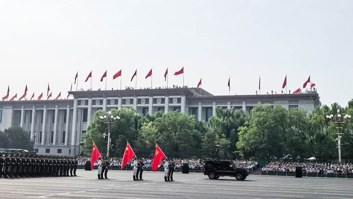 國典重器 軍工本色:北京越野護(hù)航抗戰(zhàn)勝利80周年閱兵盛典