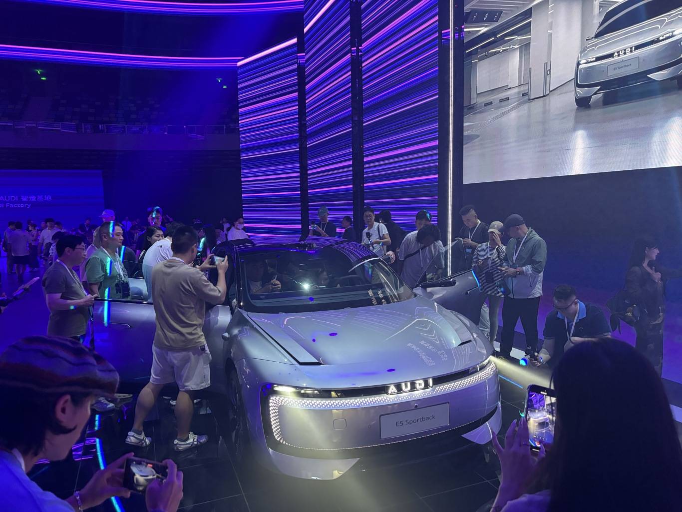 22萬級豪華電動轎跑,奧迪E5 Sportback上市30分鐘訂單破萬