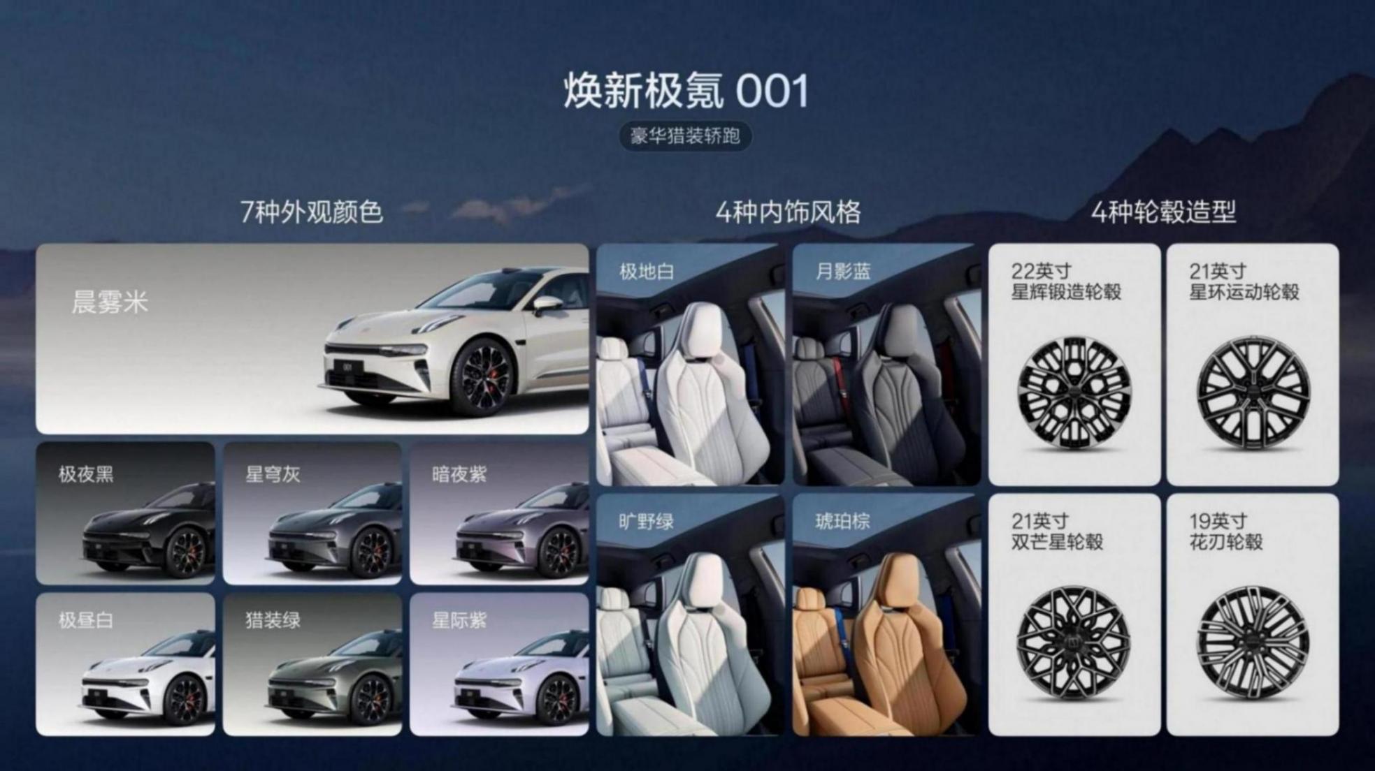 新極氪001卡住26萬元定價(jià),面對(duì)YU7/i6配置可以送,面子不能丟