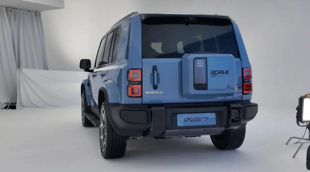 復古方盒子SUV--iCAR V27,它最適合家用?