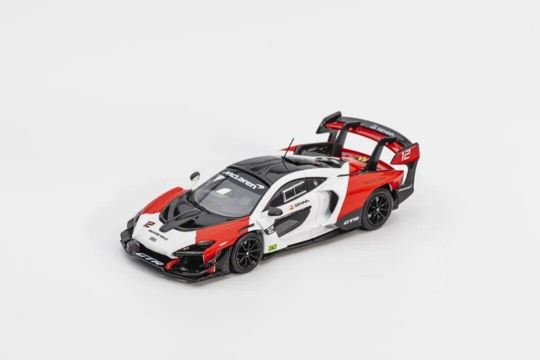 邁凱倫推出了邁凱倫Senna GTR概念車,塞納GTR萬寶路涂裝